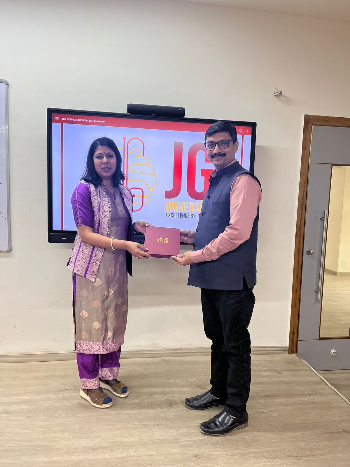 JG University organises industrial visit for its students - 23rd November, 2023